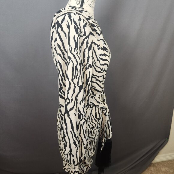 One-shouder Draped Mini Dress - Picture 2 of 7